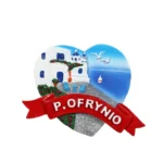 Μαγνητάκι  Π. Οφρυνίου καρδιά κορδέλα