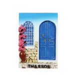 Μαγνητάκι Θάσος μπλε πόρτα