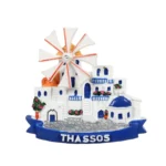Μαγνητάκι Θάσος ανεμόμυλος νησί