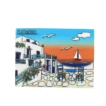 Μαγνητάκι Πλαταμώνας ηλιοβασίλεμα