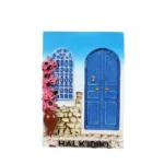 Μαγνητάκι Χαλκιδική μπλε πόρτα