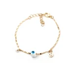 Βραχιόλι μάτι ζάρι αλυσίδα