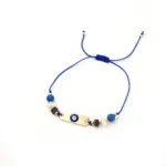 Βραχιόλι μάτι πλακέ