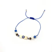 Βραχιόλι μάτι πλακέ