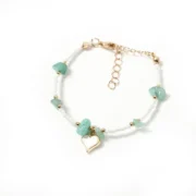 Βραχιόλι πετρούλες καρδιά