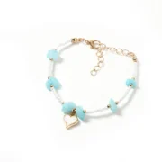 Βραχιόλι πετρούλες καρδιά - Image 3