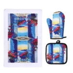 Σετ Γάντι - Ποτηρόπανο Θάσος