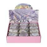 Σαπούνι σε μεταλλική θήκη οβάλ λεβάντα