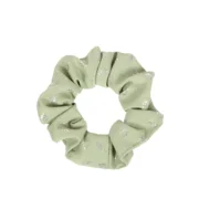 Λαστιχάκι - scrunchie με ασημένιες λεπτομέρειες - Image 4