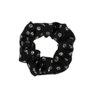 Λαστιχάκι - scrunchie με ασημένιες λεπτομέρειες - Image 5