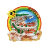 Μαγνητάκι Καβάλα Rainbow