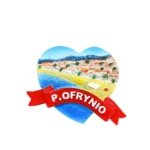 Μαγνητάκι  Π. Οφρυνίου καρδιά κορδέλα