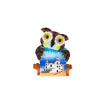 Μαγνητάκι Παραλία κουκουβάγια