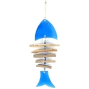 Κρεμαστό ξύλινο ψάρι σε διάφορα χρώματα - Image 4