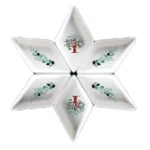 Κεραμικό μπωλ ελιά ρόμβος εξαπλό