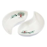 Κεραμικό μπωλ ελιά διπλό