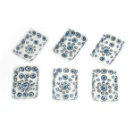 Μπωλ ορθογώνια μάτια σε 6 σχέδια