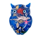 Μαγνητάκι βιτρώ κουκουβάγια