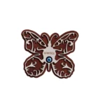 Ξύλινο μαγνητάκι Greece πεταλούδα