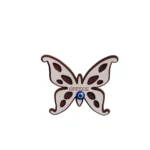 Ξύλινο μαγνητάκι Greece πεταλούδα