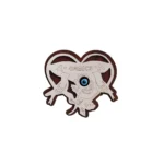 Ξύλινο μαγνητάκι Greece καρδιά